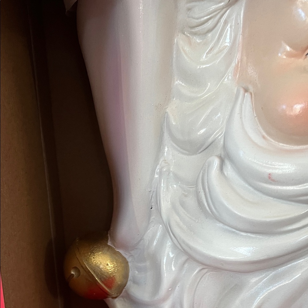 Martha Stewart Santa Claus, Figurine - White and pink musical - Picture 2 of 14